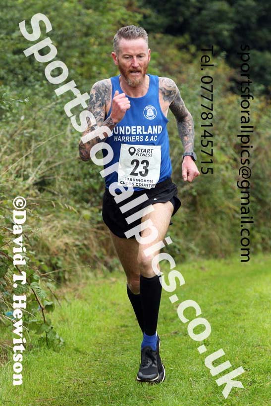 Senior Mens relay, 2021 Farringdon Open Cross Country, Sunderland . Photo: David T. Hewitson/Sports for All Pics